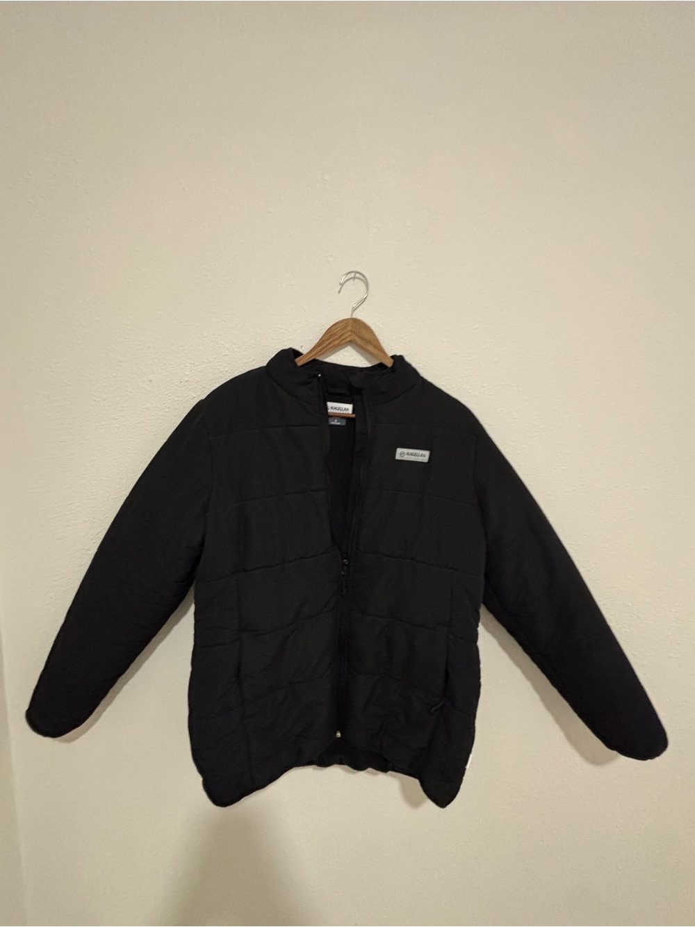 Magellan Outdoors Black Quilted Puffer Jacket